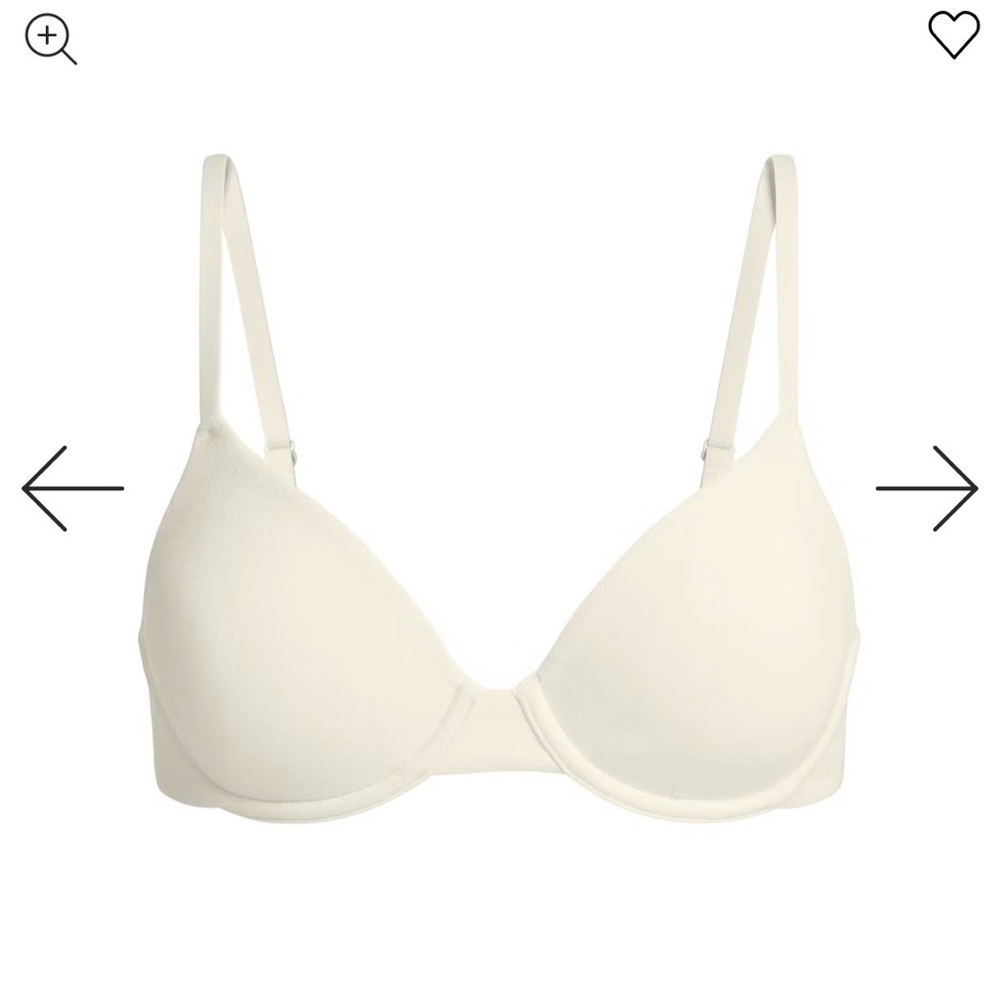 NWT Skims Cotton Jersey Underwire Bra